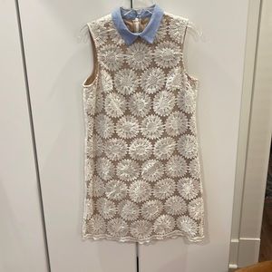 Donna Morgan daisy embroidered dress